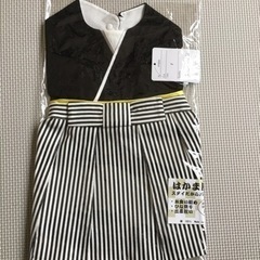 はかま風スタイ　新品未使用　男の子　袴風