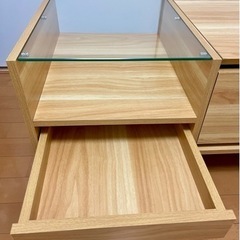化粧台 デスク 机 ミラーの画像
