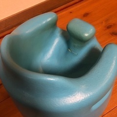 美品　カトージ　ベビーチェア　木製　おまけ付の画像