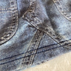 Lee 転写スカート だまし絵 90サイズ　 デニムスカートの画像