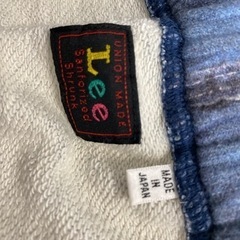 Lee 転写スカート だまし絵 90サイズ　 デニムスカートの画像