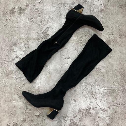 【値下げ】ZARA BASIC  ロングブーツ ニーハイブーツ