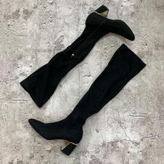 【値下げ】ZARA BASIC  ロングブーツ ニーハイブーツ