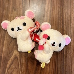 コリラックマ 巻き付きぬいぐるみ 桜、キャンディ セット✩.*˚