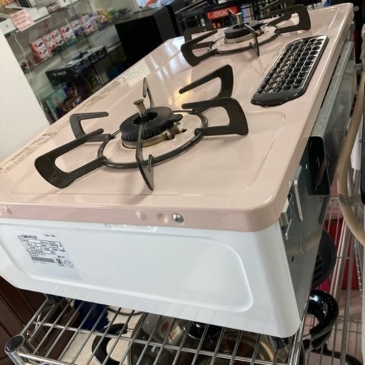 ★【中古品】Rinnaiガスコンロ都市ガス　KGM64PK2R