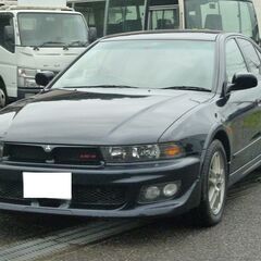 H14 ギャラン　VR-4 4WD ターボ AT 革シート 純正...