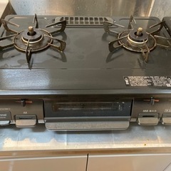 リンナイ　ガスコンロ　都市ガス用　RTE597BK