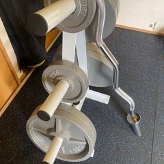 オリンピックプレート　アイアンプレート引き取り限定EZバーの画像