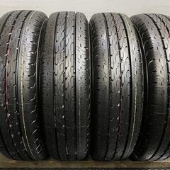 新車外し 2021年製 BS R680 175/80R14 99/98N LT 14インチ 夏タイヤ 4本　(MTI140) クレジットカード QRコード決済可能