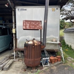 手作り　焼き芋　焼き器　受け渡し予定者決定しました