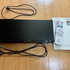 【お譲り先決定】Panasonic ブルーレイレコーダー
