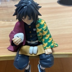 鬼滅の刃プレミアムちょこのせフィギュア冨岡義勇の画像
