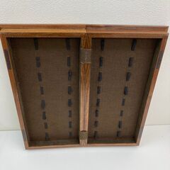 【レガストック川崎本店】高級チェスセット　木製　駒付き　45cm×45cmの画像