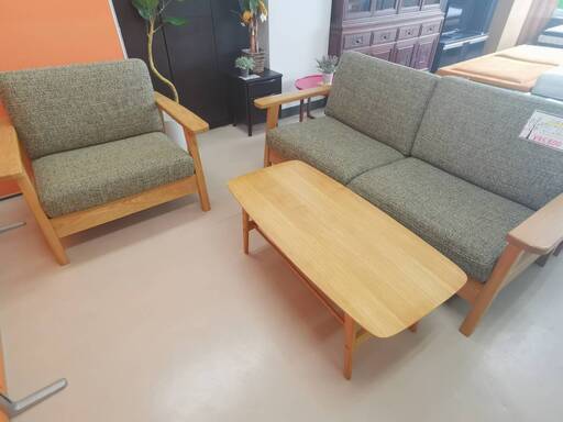応接ソファ3点セット