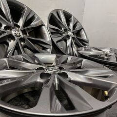 トヨタ カローラツーリング 純正ホイール 17インチ 4本 7.5J5HPCD100+50 プリウス流用可　(VHI243) クレジットカード QRコード決済可能
