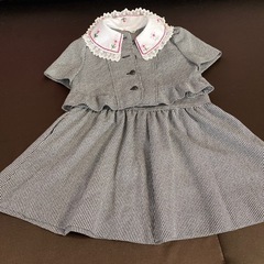 美品⭐︎フォーマル服 ワンピース ジャケット 2点セット 110 120の画像