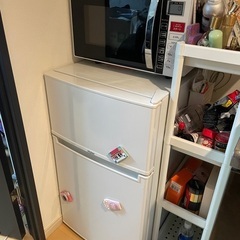 冷蔵庫、洗濯機、オーブンレンジの画像