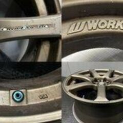 WORK 18インチ xt7 2本 WORK EMOTION XT7 ワーク エモーション 社外ホイール 18インチ 2