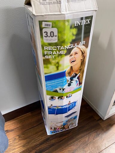 【店頭引き取り限定・中古品】INTEX　インテックス 3ｘ2ｍ フレームプール