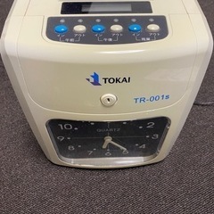 美品　タイムレコーダー TOKAIZ タイムカード　格安　使用数回の画像