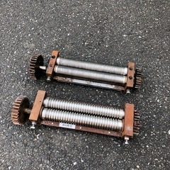 大成機械工業製製麺機1型です。の画像