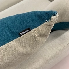 blocco ソファ　カウチソファ　L字ソファ　ペット環境ありの画像