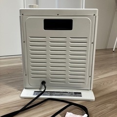 電気ストーブ 転倒オフ機能 DS-E08-W 山善 800Wの画像