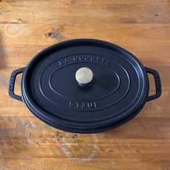 ストウブ オーバル 29cm 黒