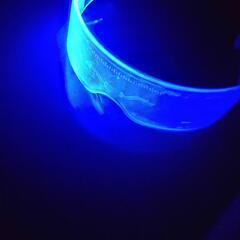 光るメガネ　２個セット　パーティー/仮装/ハロウィンなどにの画像