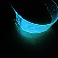 光るメガネ　２個セット　パーティー/仮装/ハロウィンなどにの画像