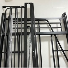 LOWYA ロウヤ ロフトベッド 階段 宮 コンセント付 ベッド ロフト