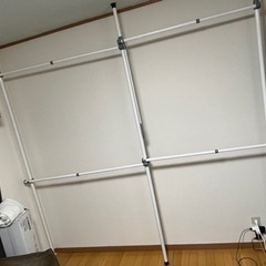 大型ハンガーラック(2段)