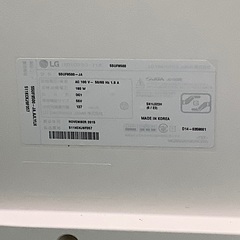 安心の6ヶ月保証付！！ LG 液晶テレビ 55UF9500-JA 2015年製 55インチ リモコン付