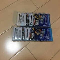 新品未使用・乾電池Panasonic EVOLTA NEO 単三7本単四12本の画像