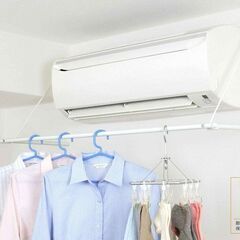 新品未使用　エアコンハンガー　白