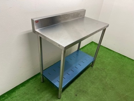 マルゼン/ＭＡＲＵＺＥＮ　業務用　ステンレス作業台　ワークテーブル　店舗　飲食店　W9００ｘＤ２４０ｘＨ８００ｍｍ