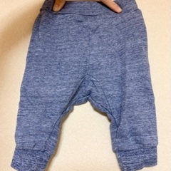 【秋】サルエル寄りパンツ 80cm