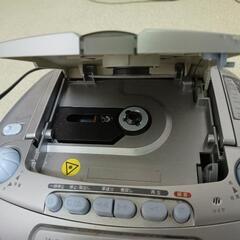 オーム電機　CDラジカセの画像