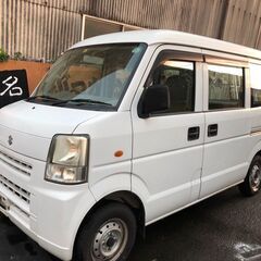 軽箱バン（車検約2年付）エブリイハイルーフ・AT車（27万）エア...