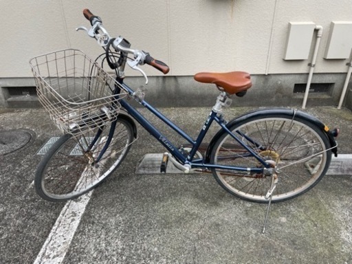 お渡し決定　ブリヂストンギア付き　サーフラック付自転車