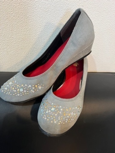 KIBERA 低反発　グリッター　パンプス　美品