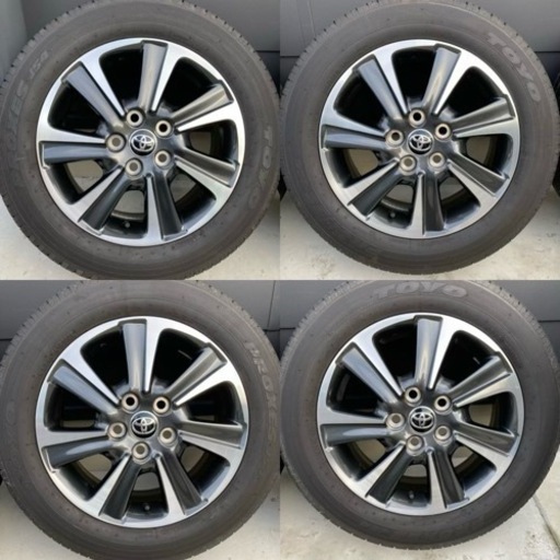 トヨタ 80系 後期 ヴォクシー ノア 純正ホイール タイヤ セット