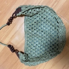 ハンドバッグ 編みバッグ