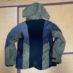 寒さ対策！ワークマン製イージス360透湿防水防寒 ジャケット（Fデニムサンド）の画像