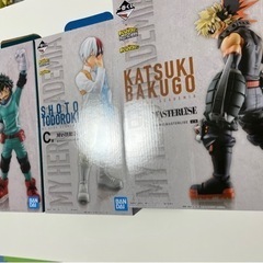 一番くじ　僕のヒーローアカデミア　3体セットの画像