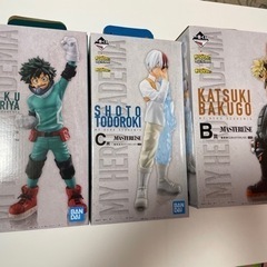 一番くじ　僕のヒーローアカデミア　3体セット