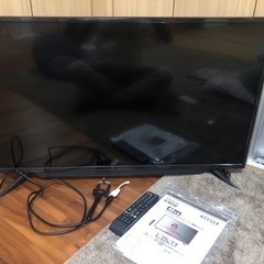 液晶テレビ　40v型　HDMI付き　説明書有り　ほぼ新品