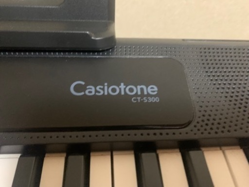 Casiotone(CT-S300)2019年製、カシオ製フットペダル、スタンド3点セット