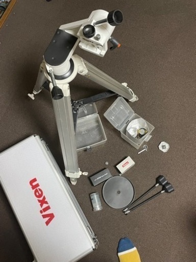 天体望遠鏡　Vixen ポルタII  レンズ3つ&太陽観測セットつき