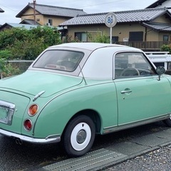 フィガロ　11万キロ　車検付　の画像